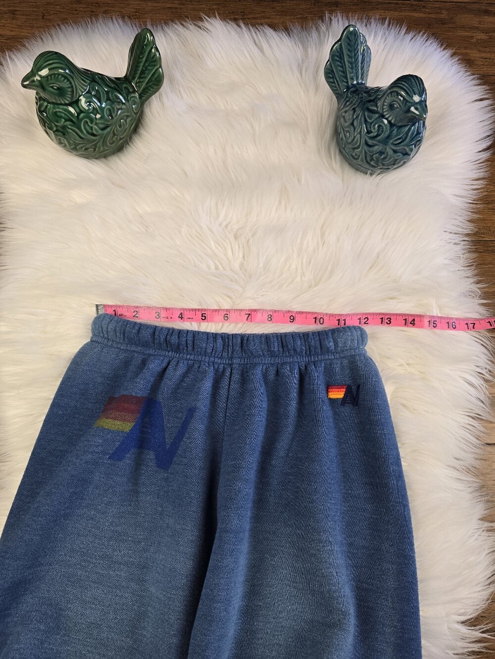 Aviator Nation Vintage Logo Blue Water Hoodie Sweatpants  Set Size Small - Picture 11 of 16
